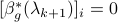 [beta_g^*(lambda_{k+1})]_i=0